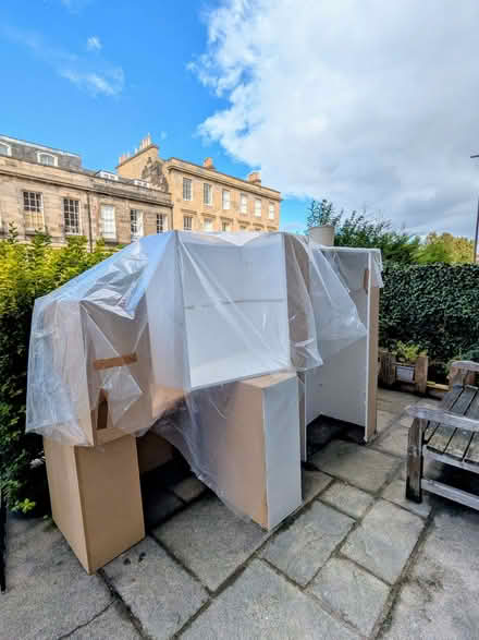 Photo of free MDF white shelving (Bellevue EH7) #1