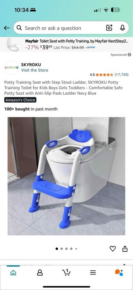 Photo of free Potty with step (Shaw) #1