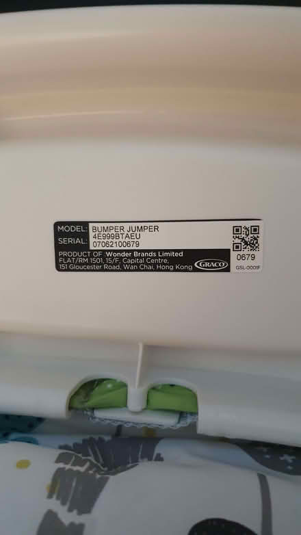 Photo of free Graco doorway baby bouncer (Parson's Heath CO4) #2