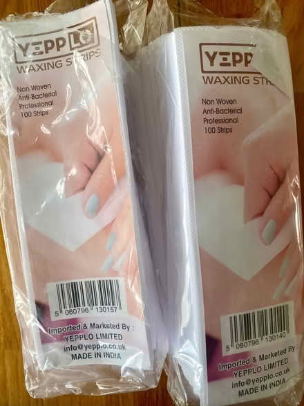 Photo of free “Yepplo” professional waxing strips (Cropston LE7) #1