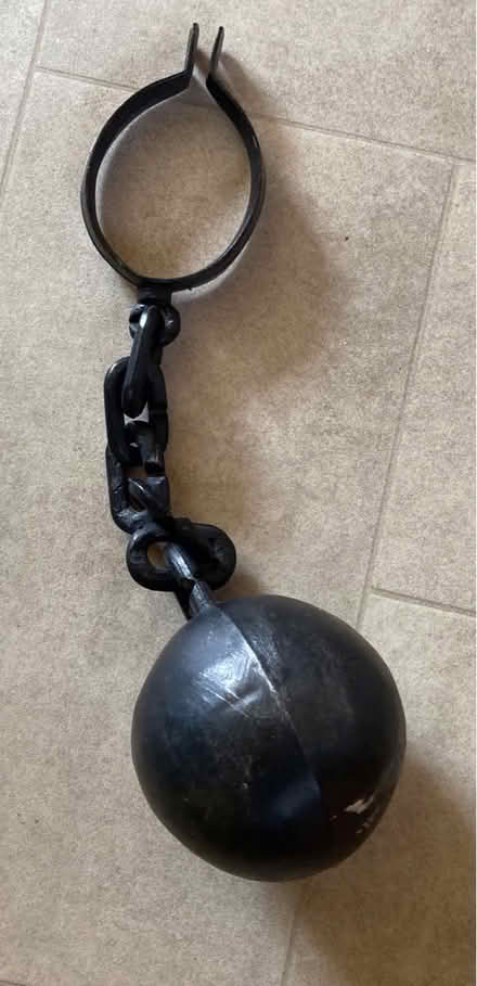 Photo of free Plastic ball & chain (Abbey Wood SE2) #1