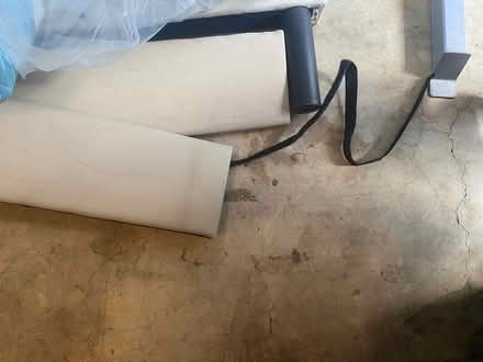 Photo of free Queen fabric bed frame (NE DC) #4