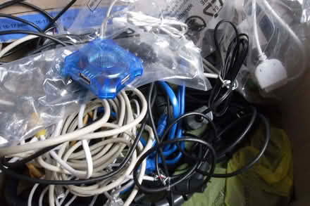 Photo of free Various computer leads and accessories (Irby CH61) #1