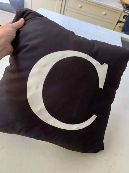 Photo of free C cushion - lights up! (Shepherds Bush W14) #1