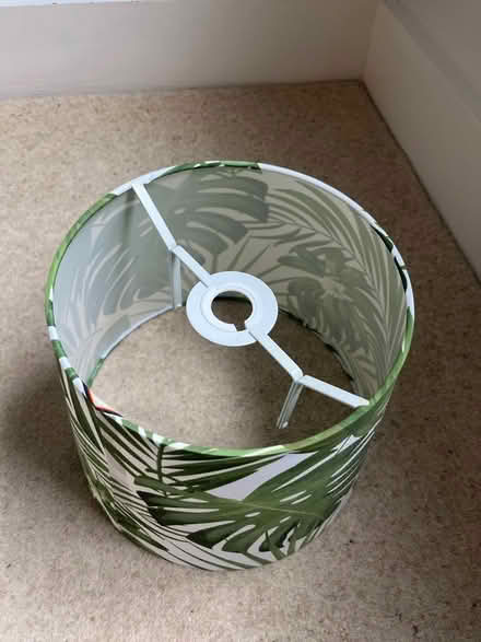 Photo of free Lampshade with Palm leaf design (Hertford Heath SG13) #2