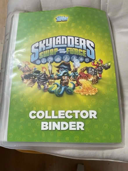 Photo of free Skylander collector binder & cards (West Ewell KT19) #1