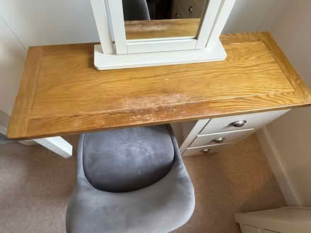Photo of free Dressing table, Mirror and Chair (Ex70ep) #3