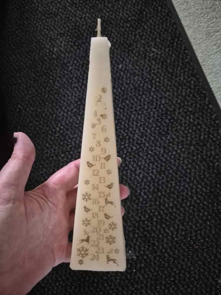 Photo of free Xmas candle (Horsham RH12) #1