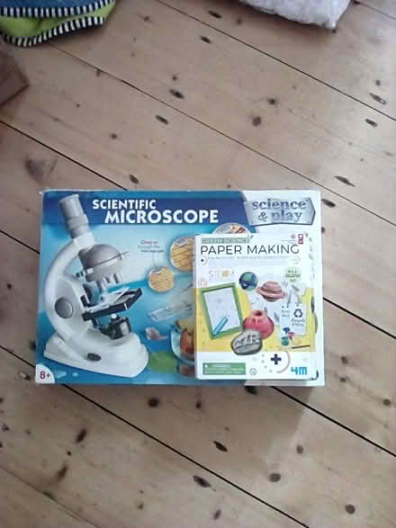 Photo of free Microscope and paper making (Wallasey) #1