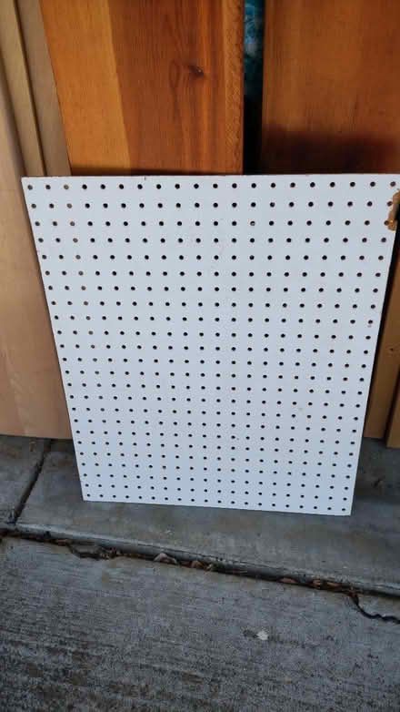 Photo of free Pegboard Remnant (Vacaville) #1