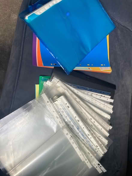 Photo of free Collection of plastic folders (Widcombe Bath) #1