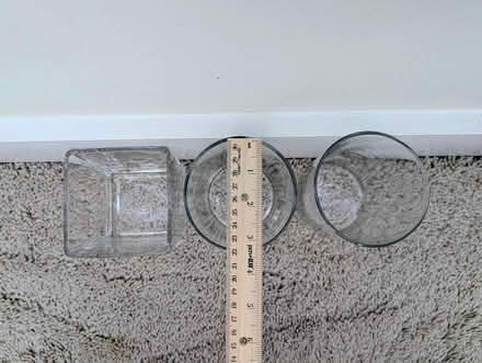 Photo of free 3 glass vases (Baltimore) #2