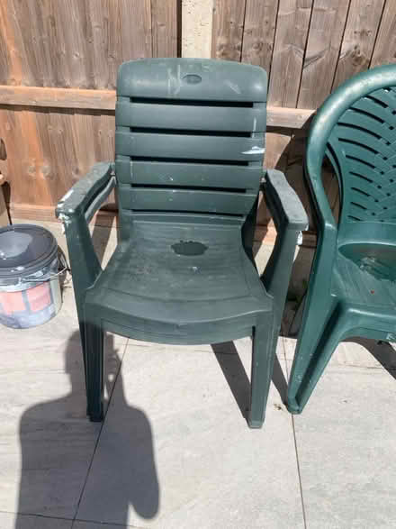 Photo of free Strong plastic chairs (bexleyheath DA7) #1