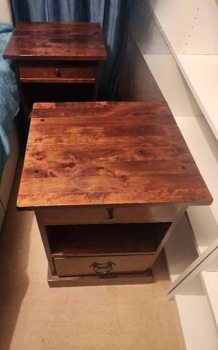 Photo of free 2 x Bedside Tables (Congleton CW12) #3