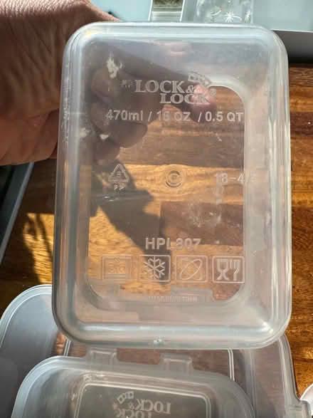 Photo of free Set of food storage containers lock & lock (Colchester CO1) #3