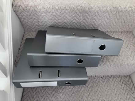 Photo of free 3 lever arch files (Topsham EX3) #1