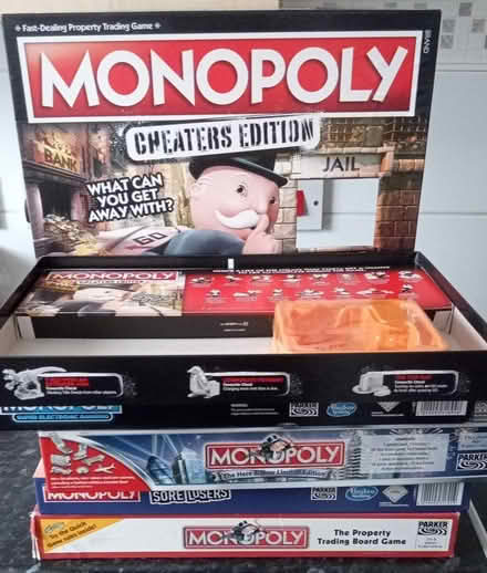 Photo of free Monopoly Boxes. BOXES ONLY (LE8 5AH) #3