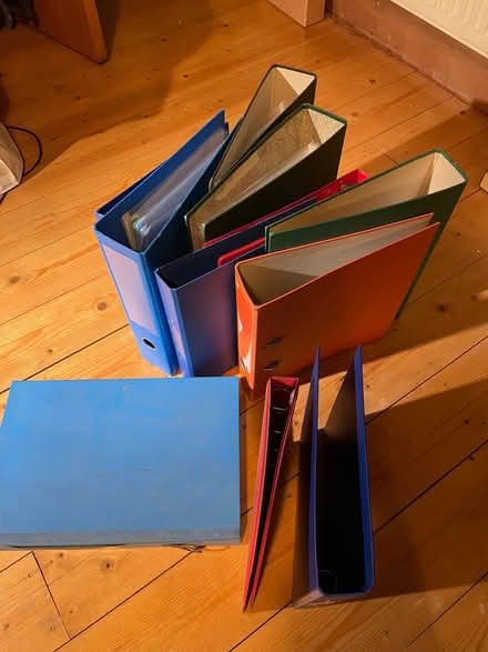 Photo of free Ring binders & lever arch files (Chorlton M21) #1