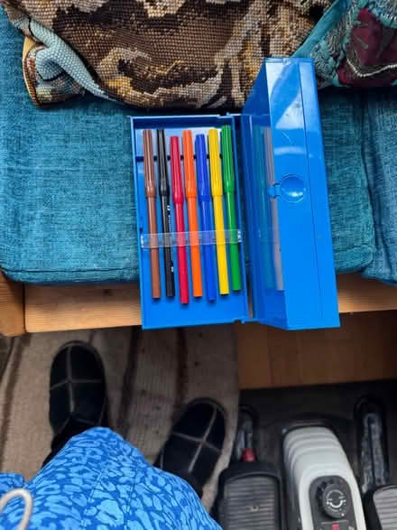 Photo of free Roll up pencil case with contents (Wivenhoe CO7) #3