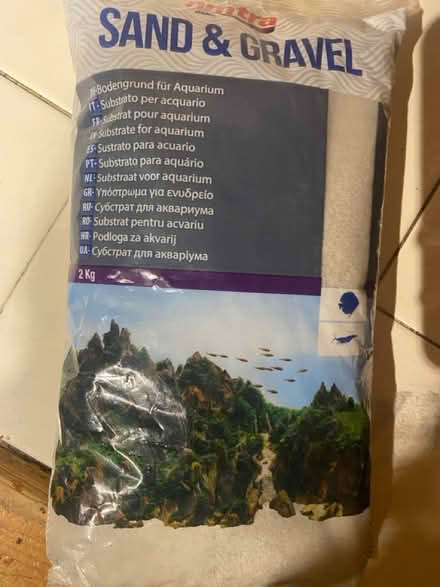 Photo of free Aquarium sand 2x2kg (Brockton much wenlock TF13) #1