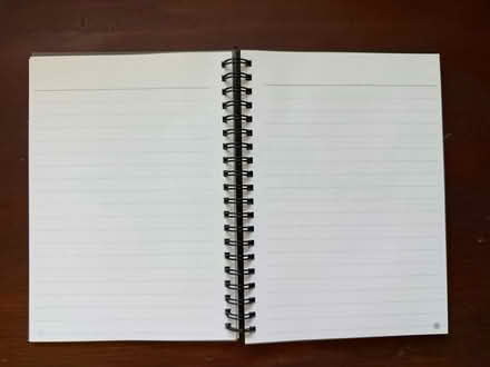 Photo of free Blank lined notebook (San Jose Burbank Area) #2