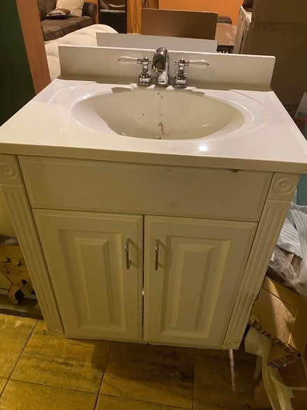 Photo of free Bathroom sink with vanity (NE DC) #1