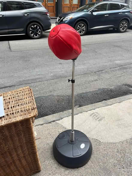 Photo of free large basket and punching bag (White St btw Bway and Church) #1