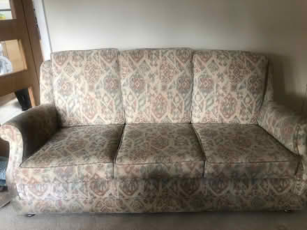 Photo of free 3 seater sofa and chair (Leighton Buzzard LU7) #1