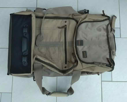 Photo of free "Antler" compartmentalised suitcase, damaged (Woosehill RG41) #1