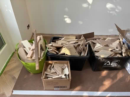 Photo of free Engineered flooring, 3-4 packs plus offcuts. (Teddington TW11) #3
