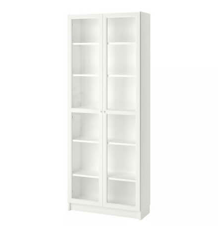Photo of White IKEA bookcase with doors (Etobicoke) #2