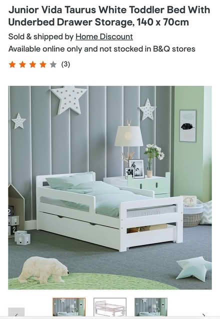 Photo of Small child’s bed (Hertford SG13) #1