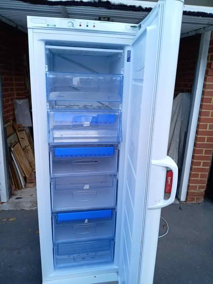 Photo of free Indesit Upright Freezer (Pooley Green TW20) #2