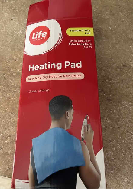 Photo of free Heating Pad (Hunt Club/Conroy area) #1