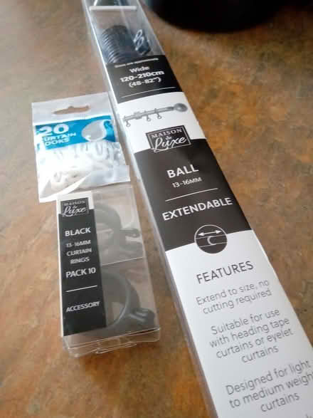 Photo of free Adjustable curtain pole (Orton Goldhay) #1