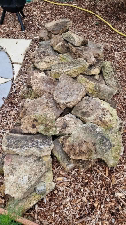 Photo of free Lumps of concrete path. (Oldends Farm GL10) #1