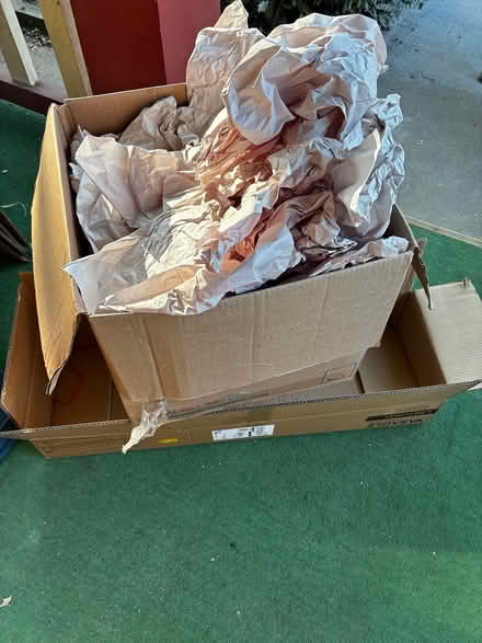 Photo of free Two wardrobe boxes & moving boxes (NE Washington DC (20018)) #2