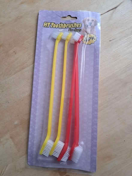 Photo of free 4 pack toothbrushes for dogs (Montpelier BS6) #1