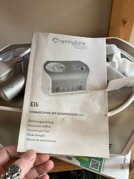 Photo of free Ice cream maker (Hook Norton OX15) #2