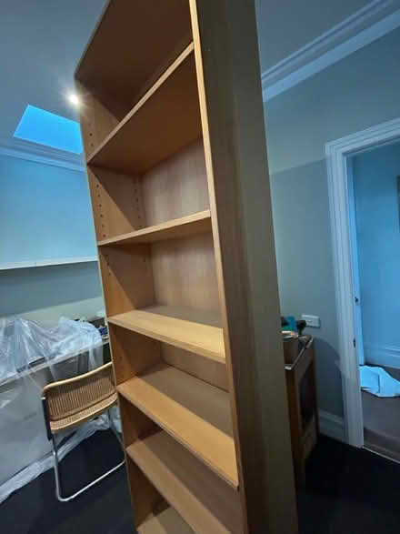 Photo of free Tall solid wood bookcases (Armadale) #2