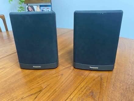 Photo of free Pair of a Panasonic speakers (Bexhill) #1