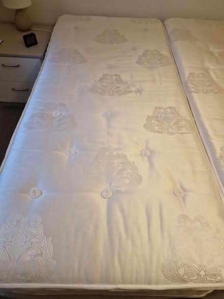 Photo of free Super King sized divan bed and mattress (Enborne Row RG14) #3