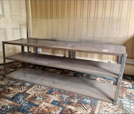 Photo of free Metal shelving unit (Hackbridge CR4) #1