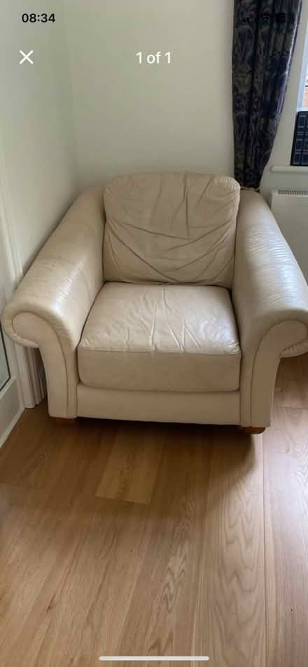 Photo of free Leather chair (Hove, BN3) #1