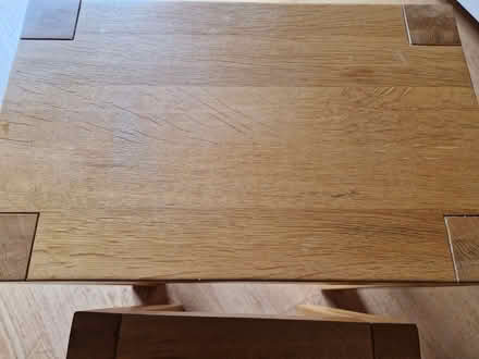 Photo of free nest of 2 wooden coffee/side tables (Spinney Hill) #2