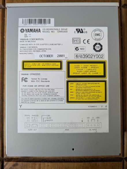 Photo of free yamaha crw2200 cd-rewritable drive (Gleadless S14) #2