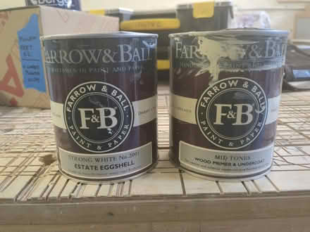 Photo of free F&B White Eggshell (Horns Road, GL5) #1