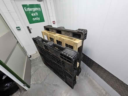 Photo of free Three large, heavy USA 'plastic' pallets (Dorridge B93) #3