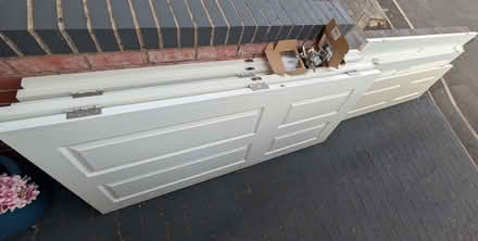 Photo of free White interior doors, with handles (Danesmoor S45) #1