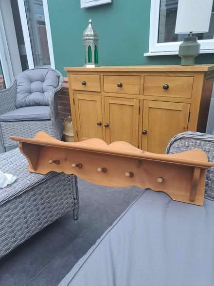 Photo of free Pine coat rack (Bedford MK42) #1